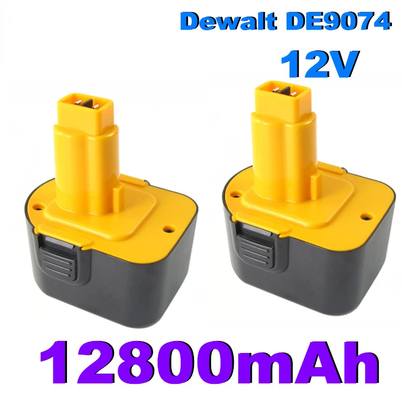 

Новинка 12 В 12800 мАч Замена для аккумулятора Dewalt 12 В XRP DW9071 DW9072 DE9037 DE9071 DE9072 DE9074 Аккумуляторы для беспроводного электроинструмента