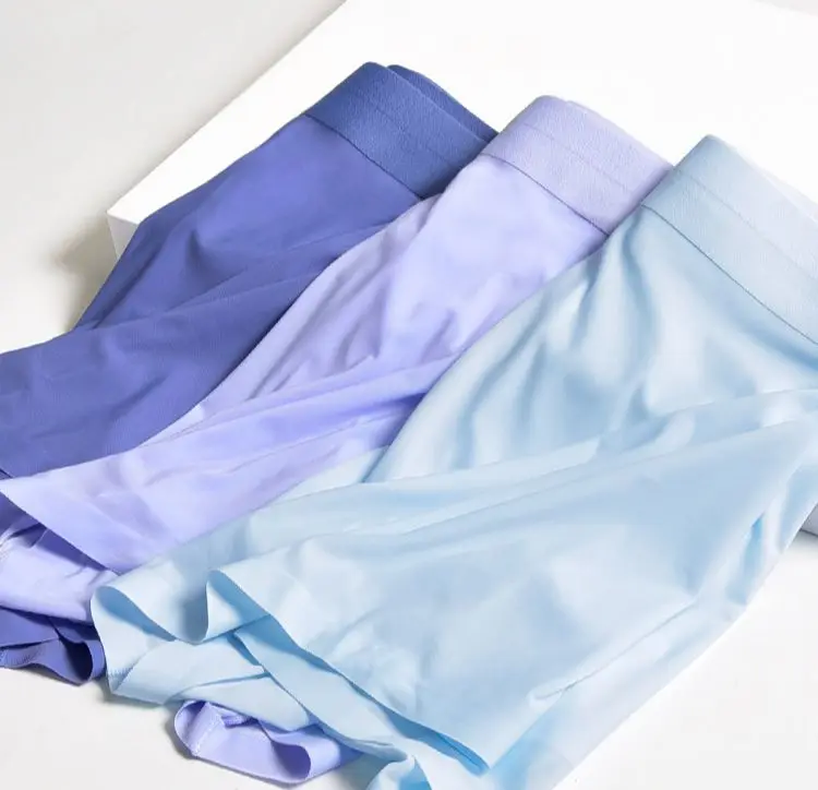 Youpin Мужское нижнее белье из ледяного шелка Бесшовные дышащие боксеры шорты