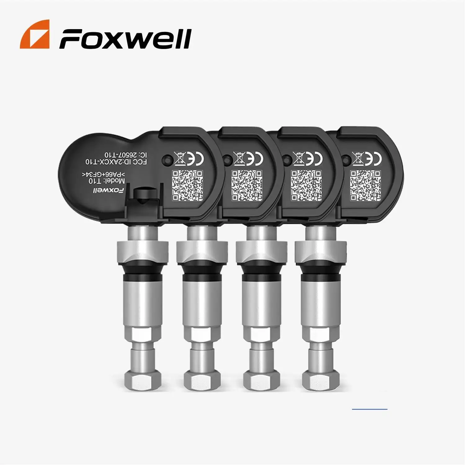 4 шт. Foxwell T10 датчики для Foxwell T1000 TPMS инструмент для программирования данных/изменения датчика давления в шинах Система контроля тестер