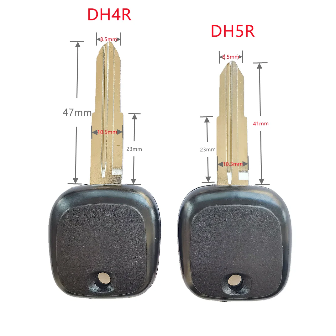 

Car Auto Transponder Key Shell Blank for Daihatsu Charade Copen Cuore Feroza Sirion YRV with Uncut DH4R DH5R Key Blade