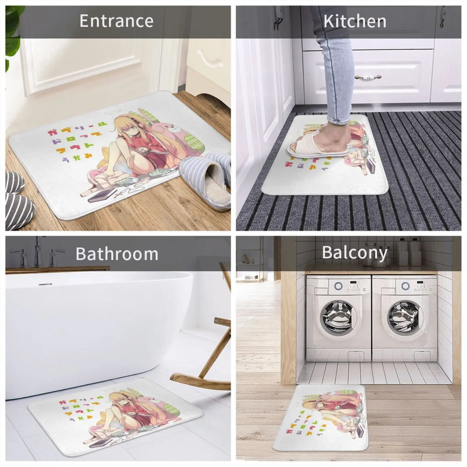 Габриэль Dropout-Габриэль ковер коврик Нескользящий Впитывающий воду дверной