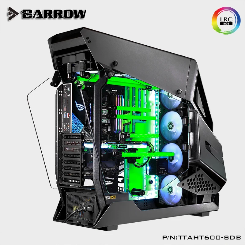 

Barrow TTAHT600-SDB PC Water Cooling Distro Plate For TT AHT600 Dynamic Chassis Waterway Board Deflector 5V MB SYNC