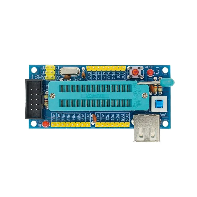 

ATMEGA8 ATMEGA48 ATMEGA88 Development Board AVR (NO Chip) DIY Kit Mini Minimum System