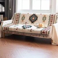 hot sale vintage bohemian sofa blankets plaid retro ethnic bedroom bed cover cloth sofa towel cushion tapestry mug rug for home