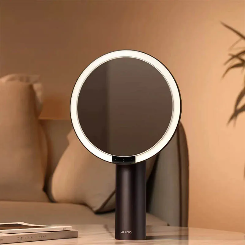 Светодиодное зеркало для макияжа настольный заполняющий светильник трехцветная
