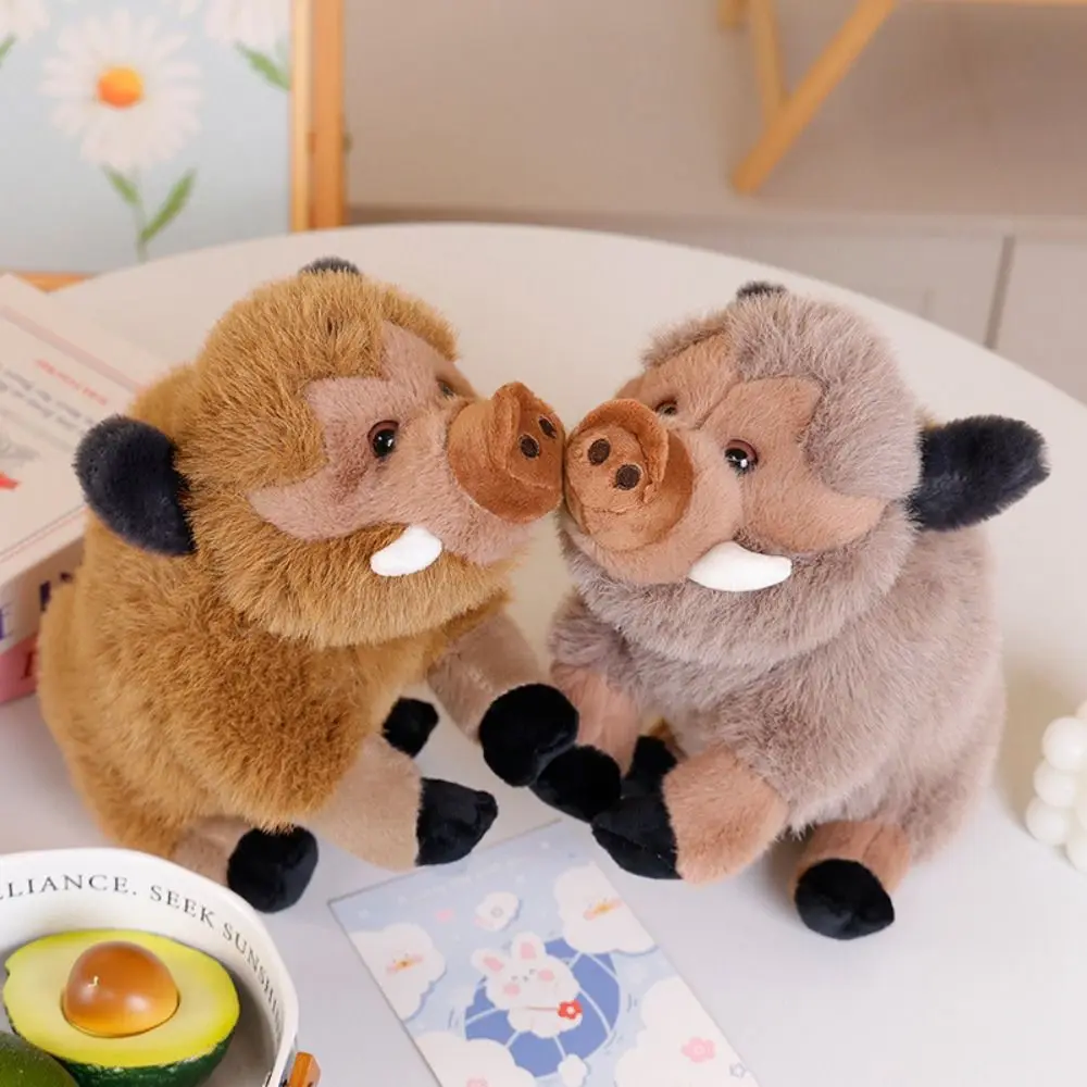 Плюшевый дикий кабан 25/30 см