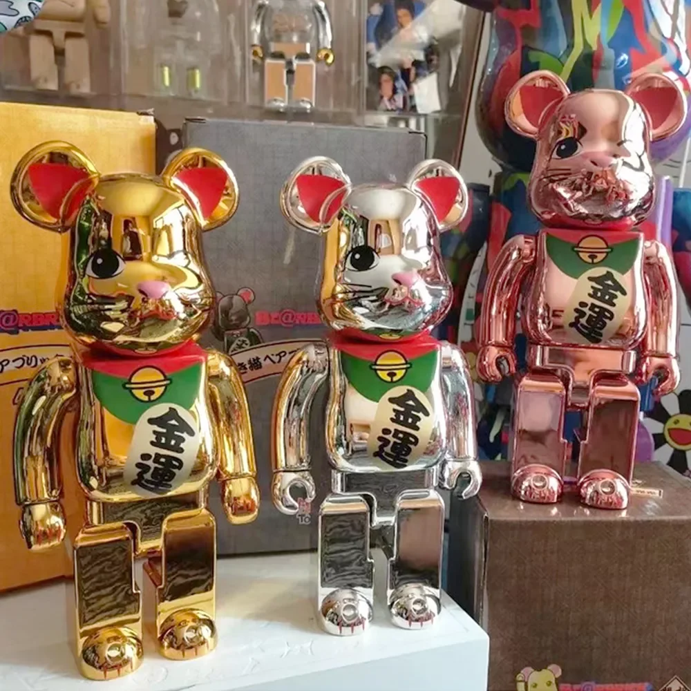 

Lucky Statue Sculpture Decoration Bearbrick Model Home Decor Living Room Decoration Bathroom Decor New Year's Decor Gifts