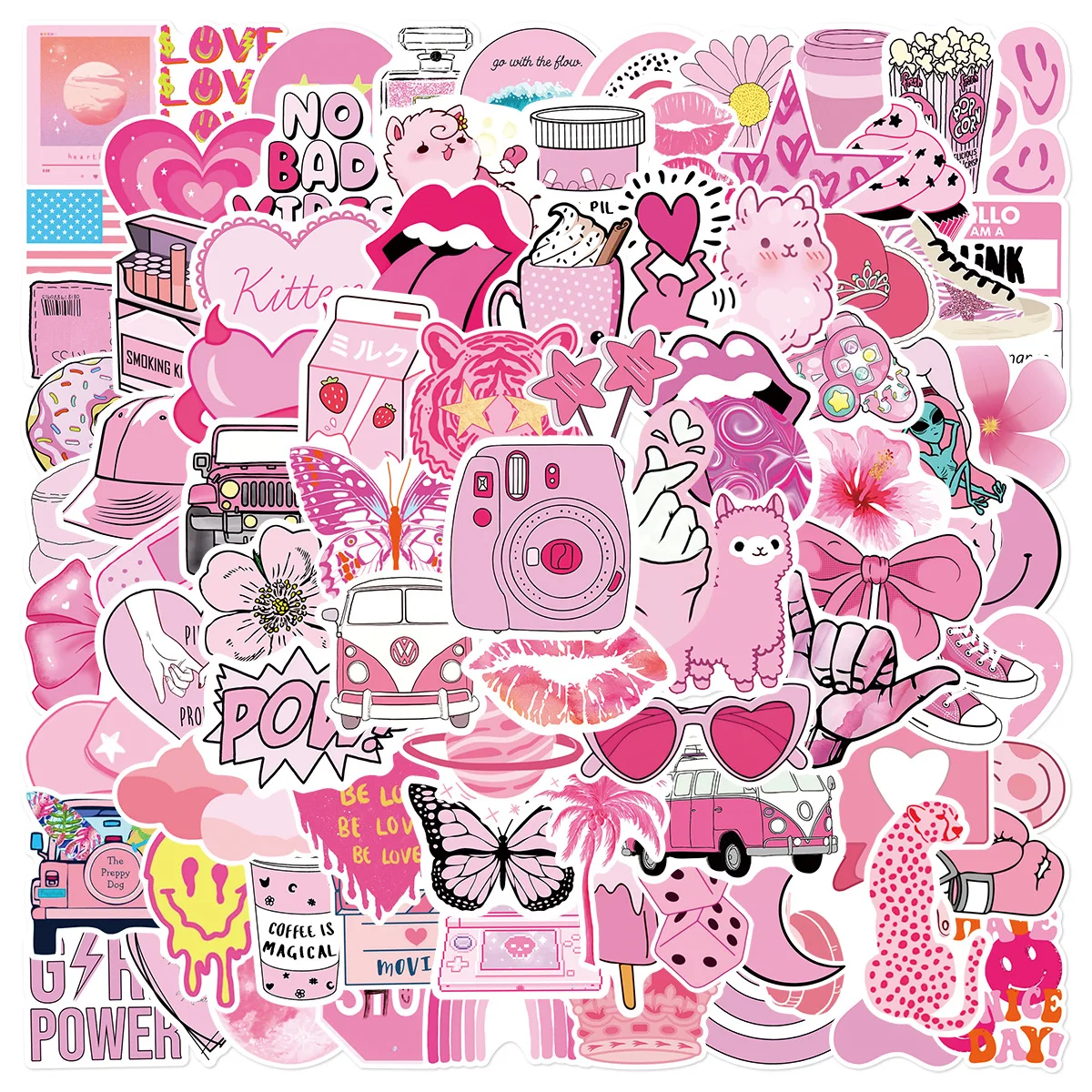 Laptop Guitar Graffiti Luggage Sticker Waterproof Decal Toys