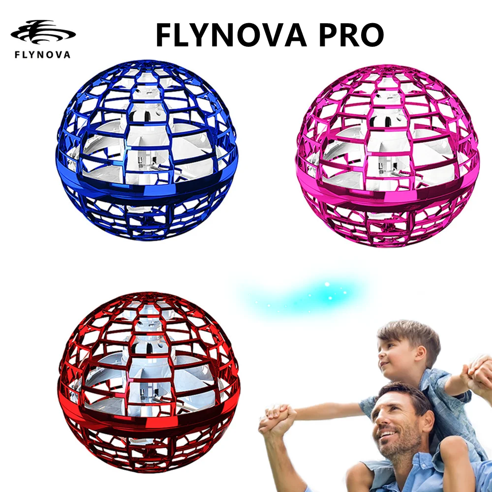 FLYNOVA PRO летающий шар Boomerang Flyorb волшебный Дрон Fly Nova Летающий Спиннер