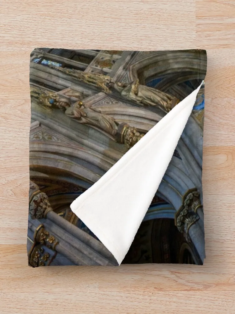 Votivkirche или вотивная церковь во Восенью Австрии фланелевое одеяло для дивана