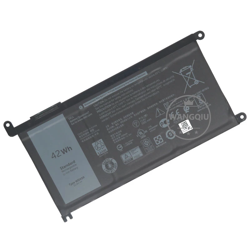 Аккумулятор для ноутбука Dell Inspiron 700014-7460 7560 7472 7368 7378 3480 34825480 5481 5482 5488 WDX0R 42Wh
