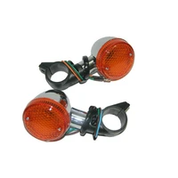 motorcycle modified accessories front turn signal indicator light for honda steed shadow 400 750 600 magna 250 750 custom