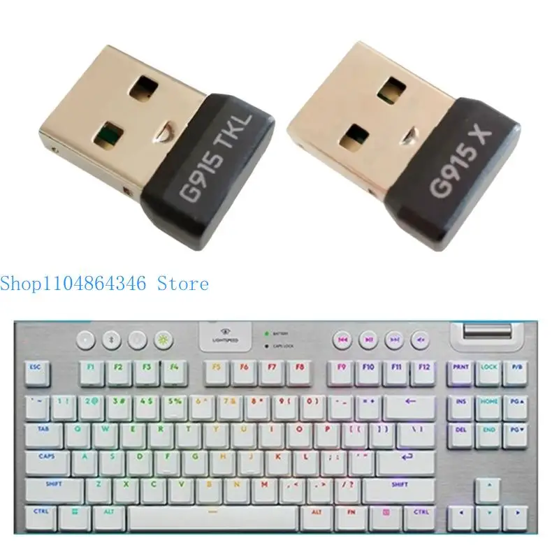 Фото 652F Новый USB-приемник Беспроводной адаптер-приемник USB-адаптер для клавиатур G915X G915 TKL №3