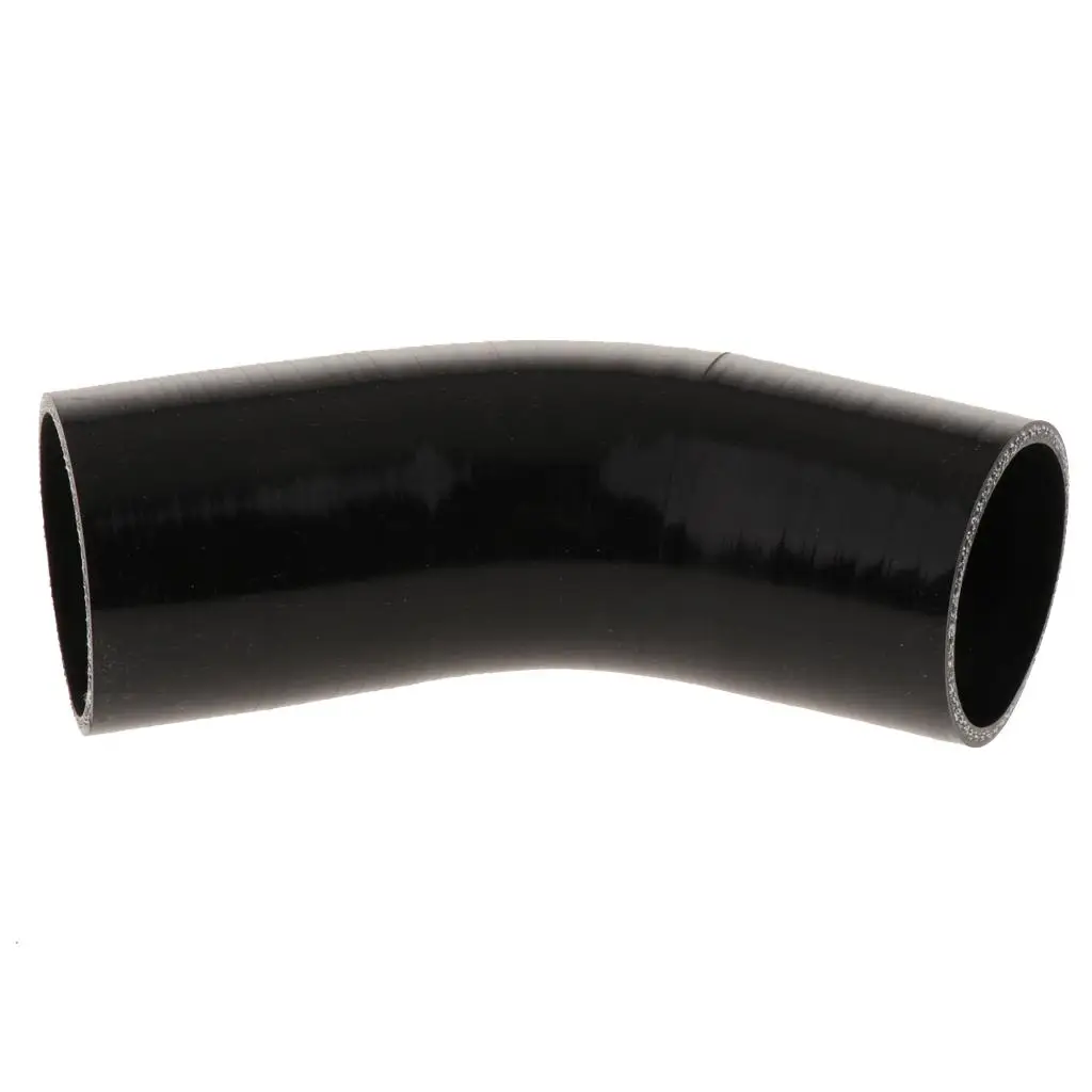 

Racing Coupler Hose with 4 Layer Silicone Elbows 76mm to 45 Degree