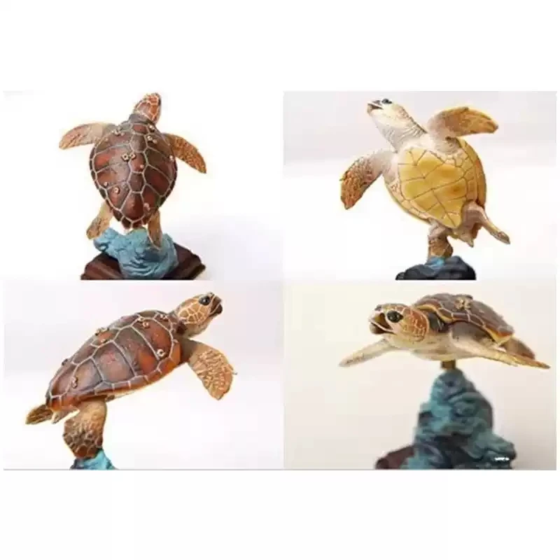Фото Kitan оригинальные игрушки Gacha Gashapon Nature Techni цвет морская черепаха аниме экшн-модель коллекция фигурок №3