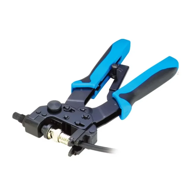Фото Профессиональные инструменты для обжима кабелей TL-H510B 0.5-6MM2, подходят для обжима F, BNC, RCA, RG59, RG6, кабельные клещи типа F. №2