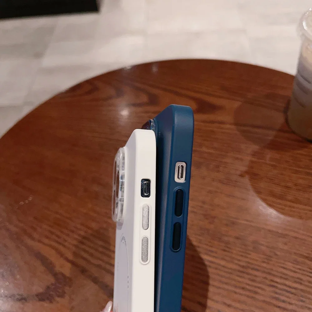 Магнитный чехол для беспроводной зарядки iPhone 15 14 Plus 13 12 11 Pro Max акриловый защитный