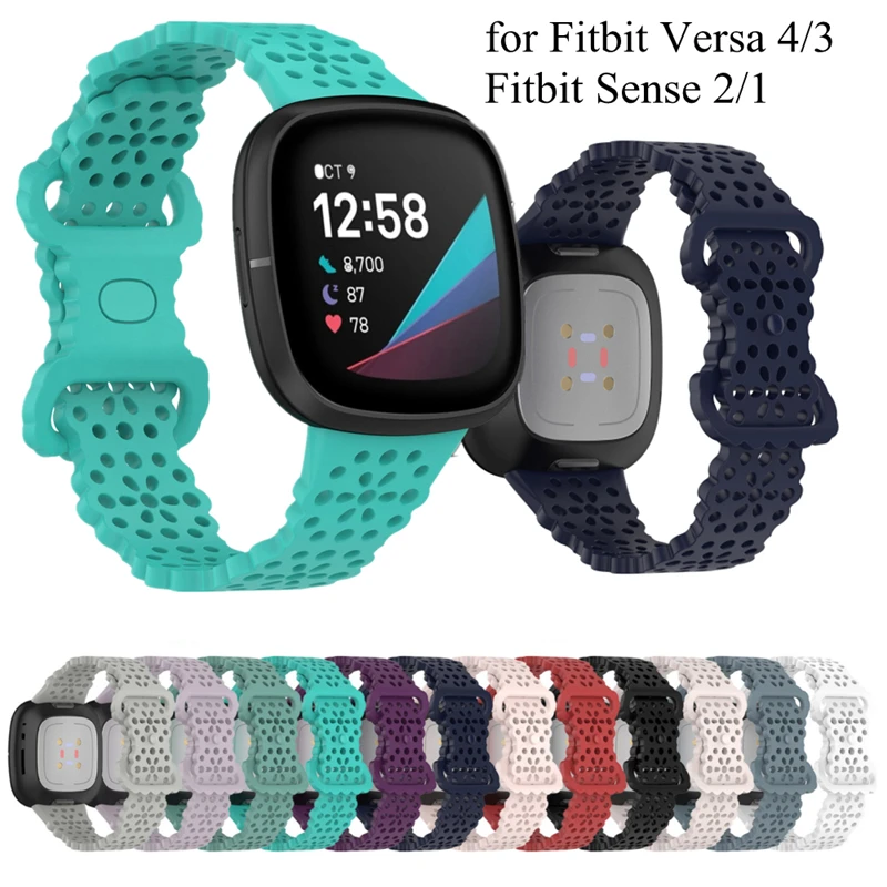 

Умный ремешок для часов Fitbit Versa 4/3, сменный Воздухопроницаемый браслет для часов Fitbit Sense Sense2