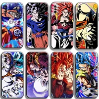 japan anime dragon ball phone case for xiaomi note 10 pro lite 10s 10 pro lite protective shell shockproof liquid silicon back
