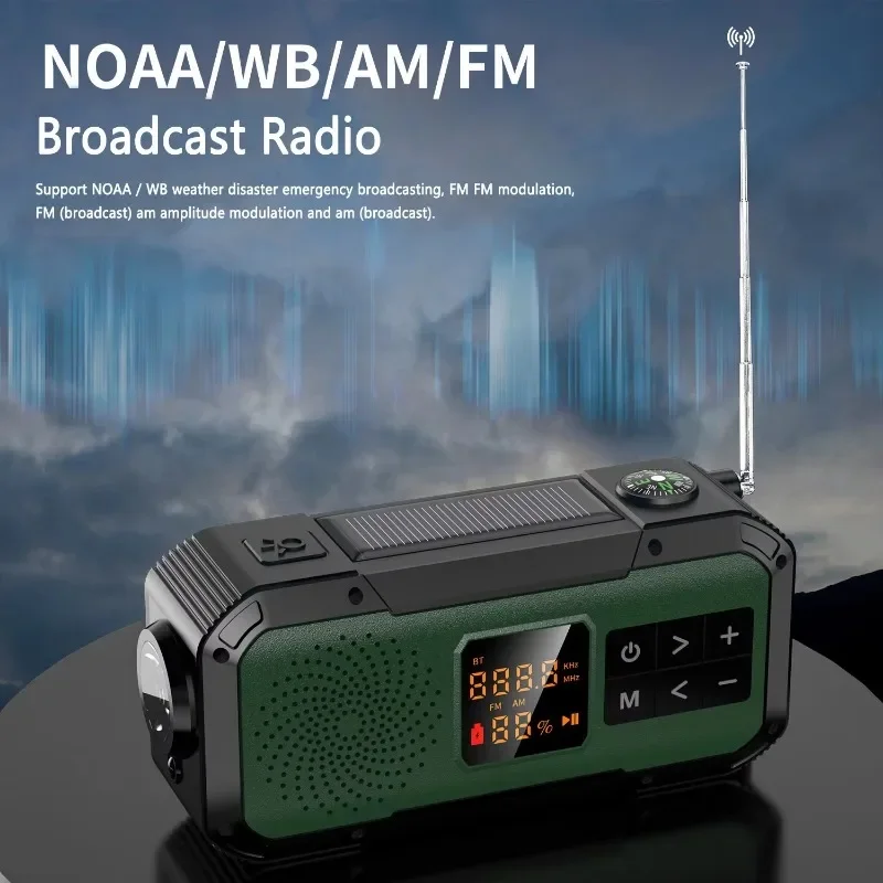 Портативное внутреннее радио Am/fm/noaa с антенной