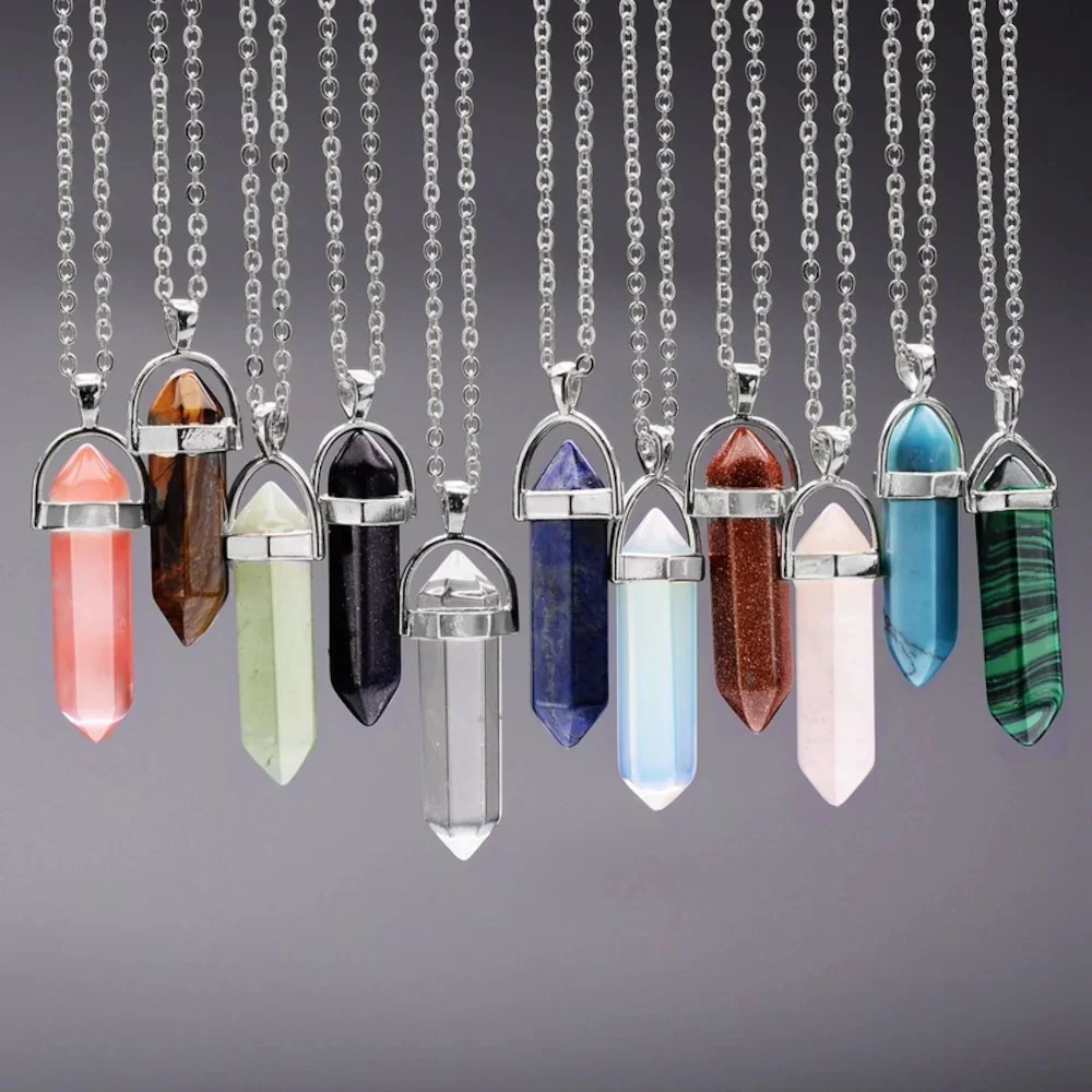 

Alnis Atelier Real Natural Stone Women Necklace + Earrings Gift