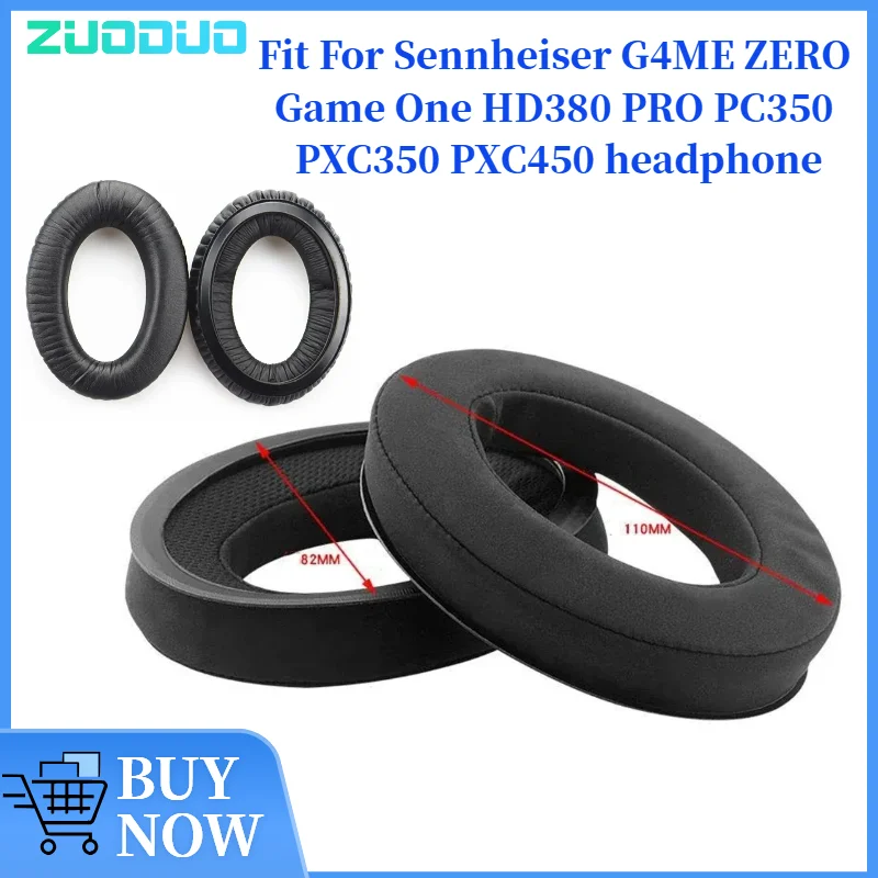 Фото Сменные амбушюры для наушников Sennheiser G4ME ZERO Game One HD380 PRO PC350 PXC350 PXC450, амбушюры, амбушюры №1