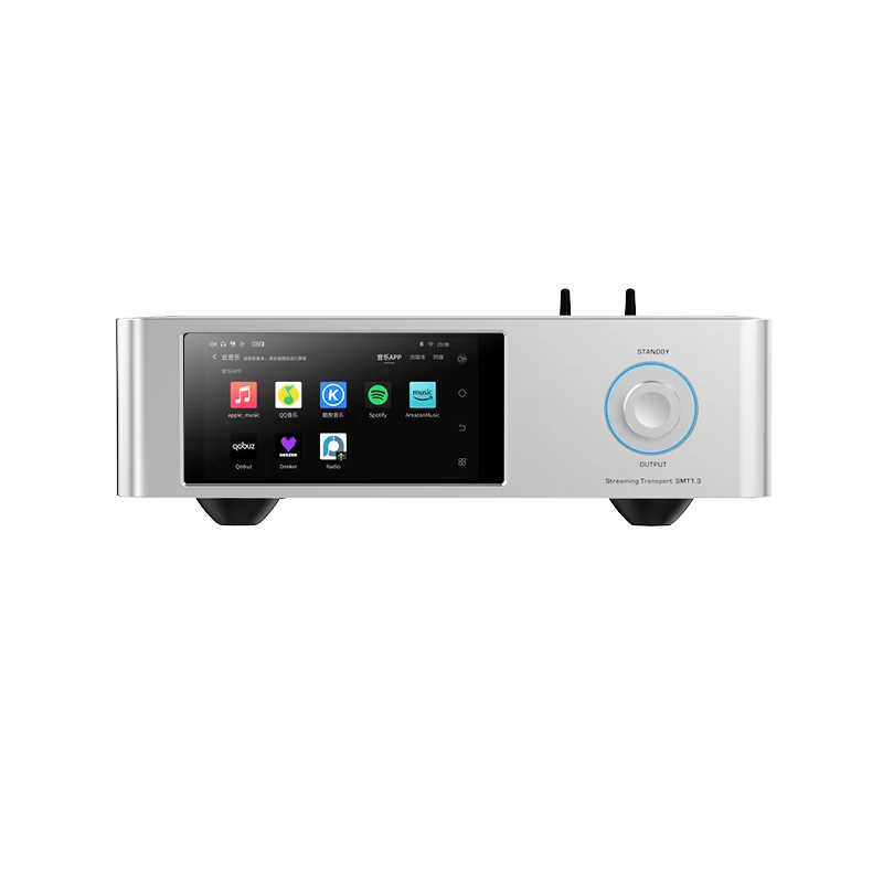 Фото SHANLING SMT1.3 HiFi-стример для аудио высокого разрешения, специализированный цифровой трансмиттер, обновленный процессор Rockchip для iOS и Android, поддержка PCM768 и DSD512. №4