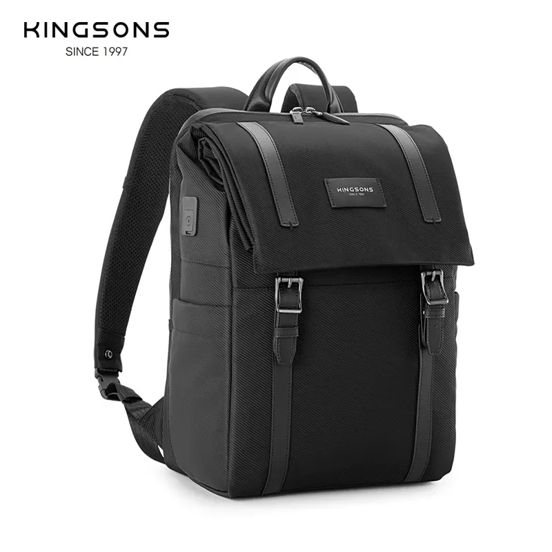 

Kingsons Large Capacity Travel Backpacks For Men School Bags Leisure Waterproof Ultralight 15.6 Inch Laptop Backpack Anti-theft