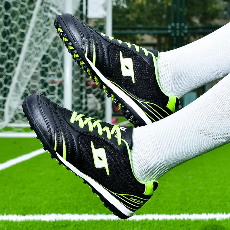 Футбольные Бутсы Унисекс С Резиновой Подошвой Спортивные Низким Вырезом И