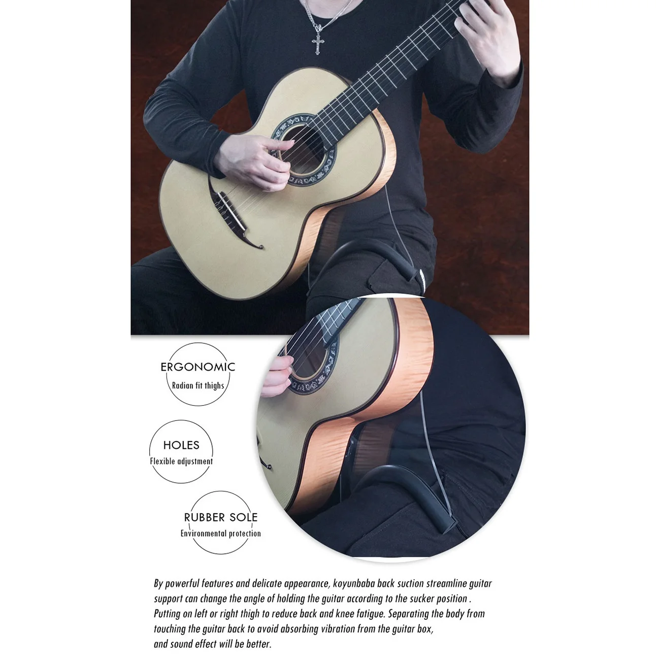 Подставка для гитары Koyunbaba подставка укулеле Классическая акустическая гитара