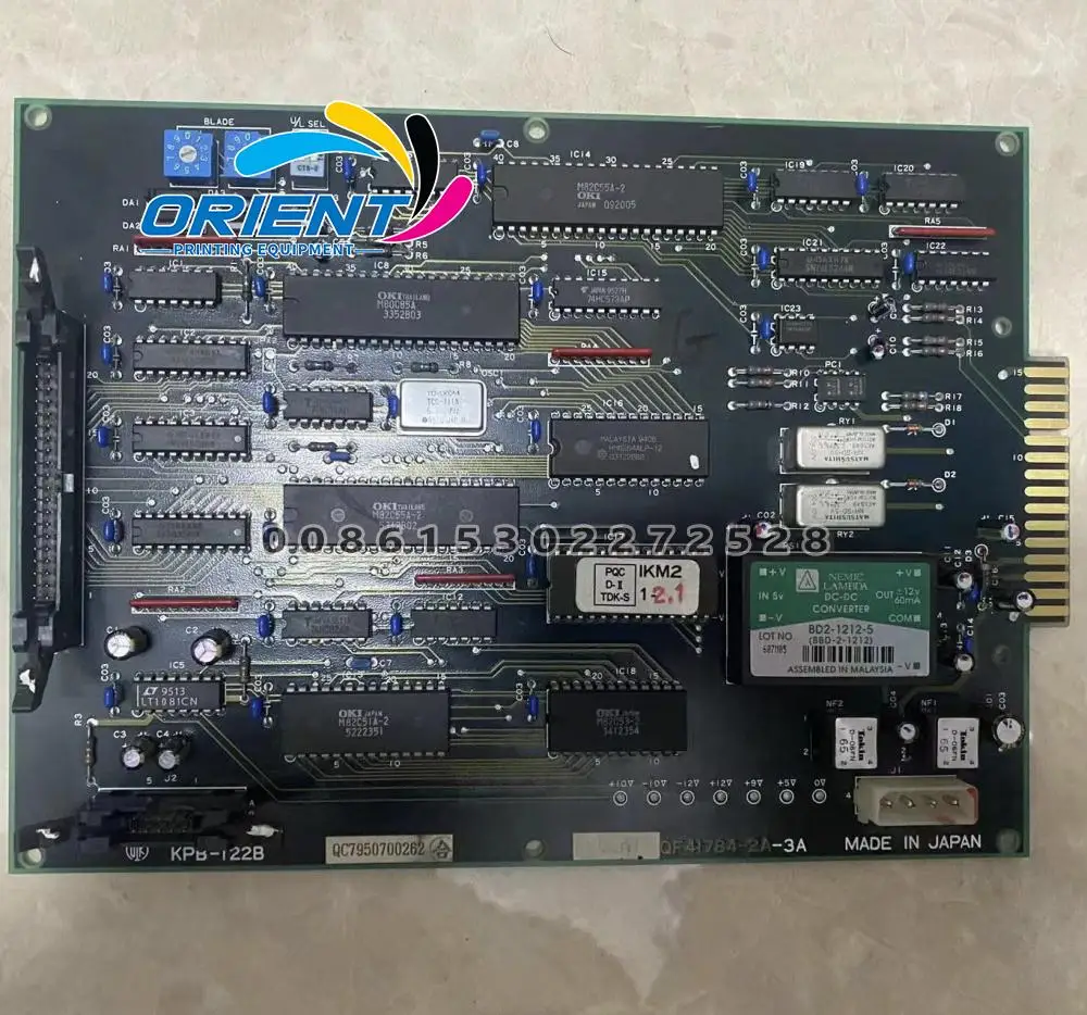 

KPB-122B карта, печатная плата, электронная плата для печатной машины Komori PCB, часть печатной платы