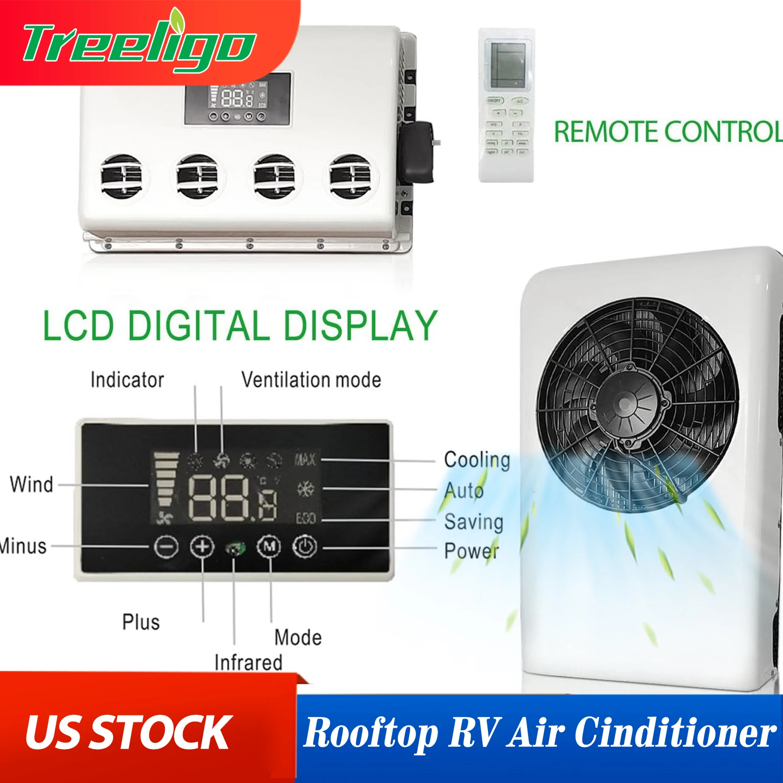 Система кондиционирования воздуха для грузовика 12 В