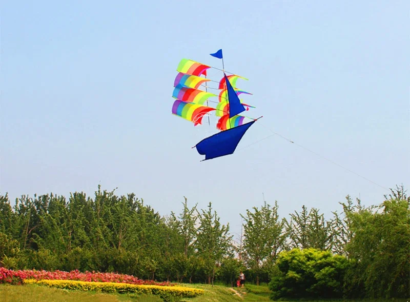 Бесплатная доставка 3d воздушные змей летающие из искусственного нейлона