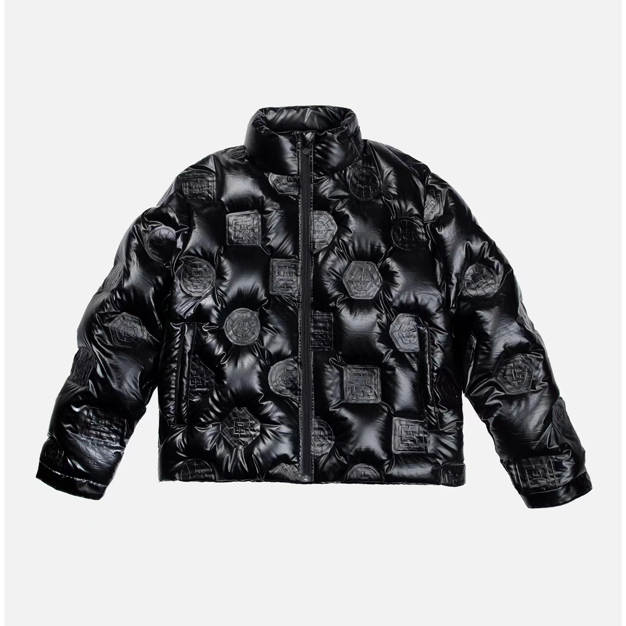 

Выбитый логотип NIGO, пуховик с капюшоном # nigo3452