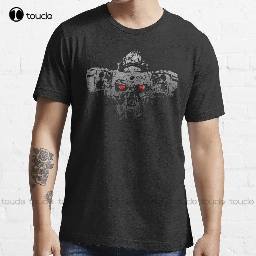 

Boxer Engine Terminator-мотоциклетная футболка на заказ Aldult Подростковая унисекс цифровая печать футболки под заказ Gift Xs-5Xl Shirt