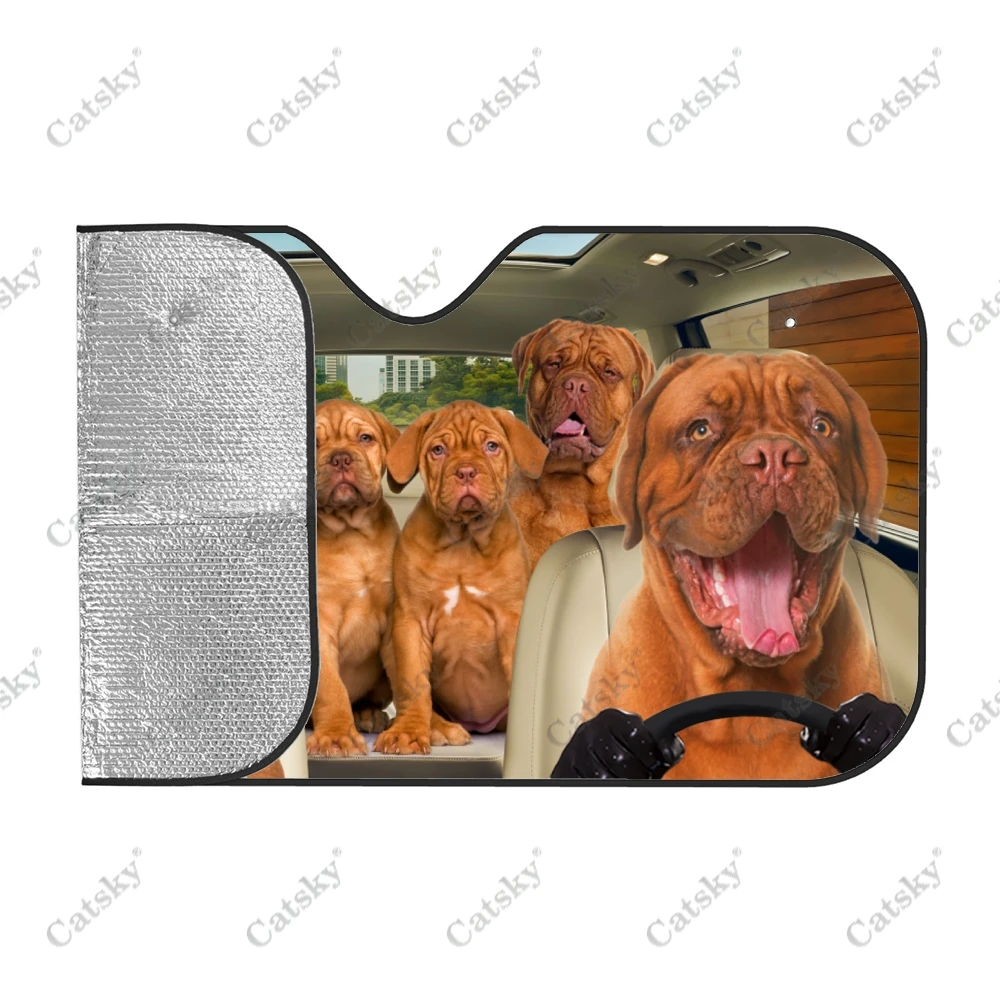 Автомобильный солнцезащитный козырек Dogue deбордо декоративный подарок для
