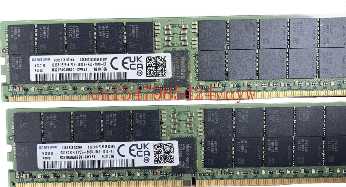 

128g 2s2rx4 PC5-4800B-RA0 DDR5 аккумулятор памяти ECC Reg 128 ГБ Rdimms