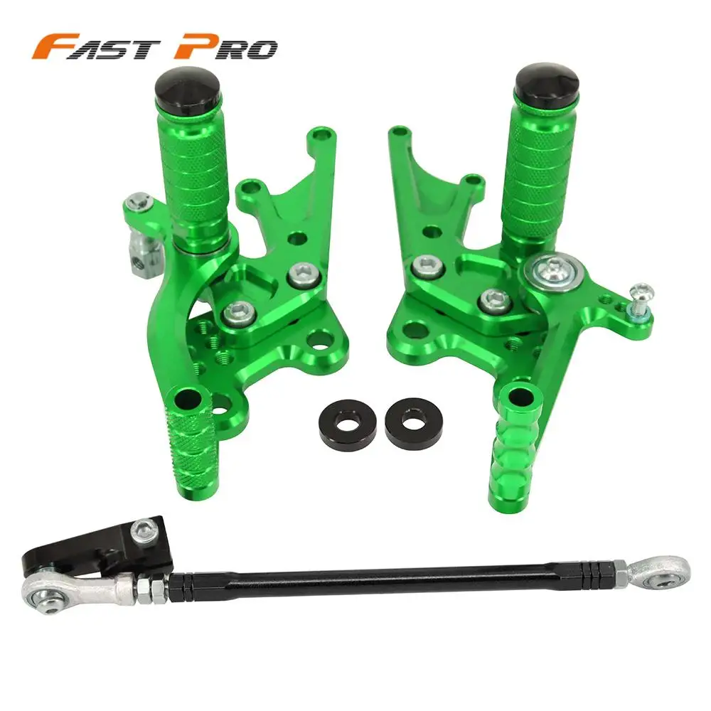 

Motorcycle Adjustable Footpegs Foot Pegs For Kawasaki Ninja ZX14 ZX14R ZZR1400 ZX-14 ZX-14R 2006 2007 2008 2009 2010 2011 ZX ZZR