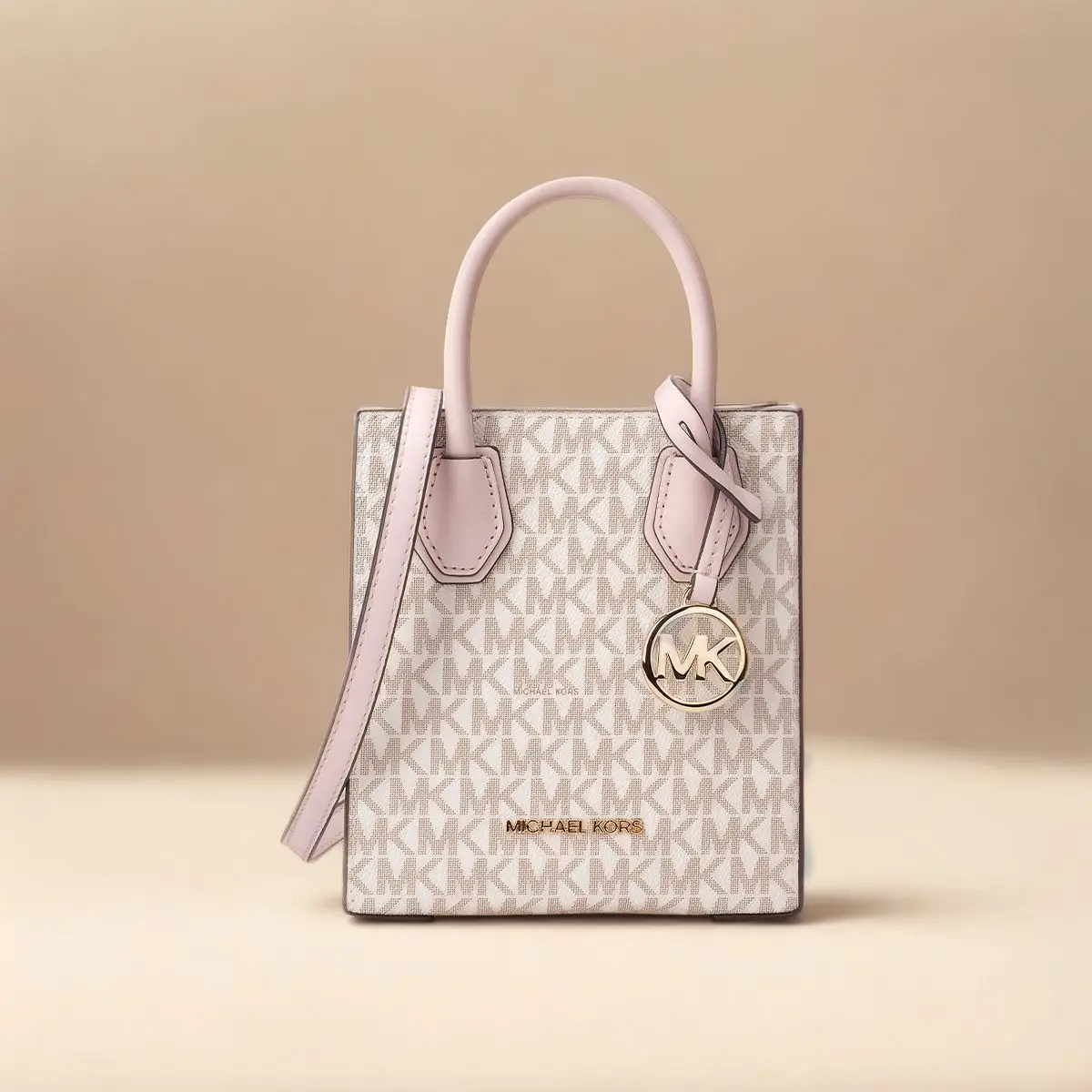 Michael Kors Mercer Ультра маленькая женская сумка через плечо из ПВХ для пресбиопии с