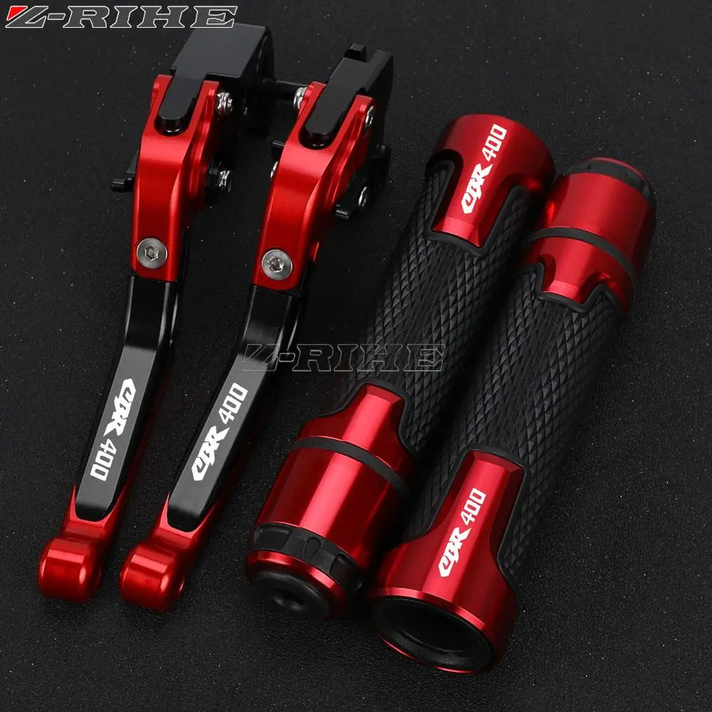 CBR 400 NC Motorcycle Extendable Adjustable Brake Clutch Levers Handlebar grip For HONDA CBR400 NC23 NC29 1986-1994 23 29 1993