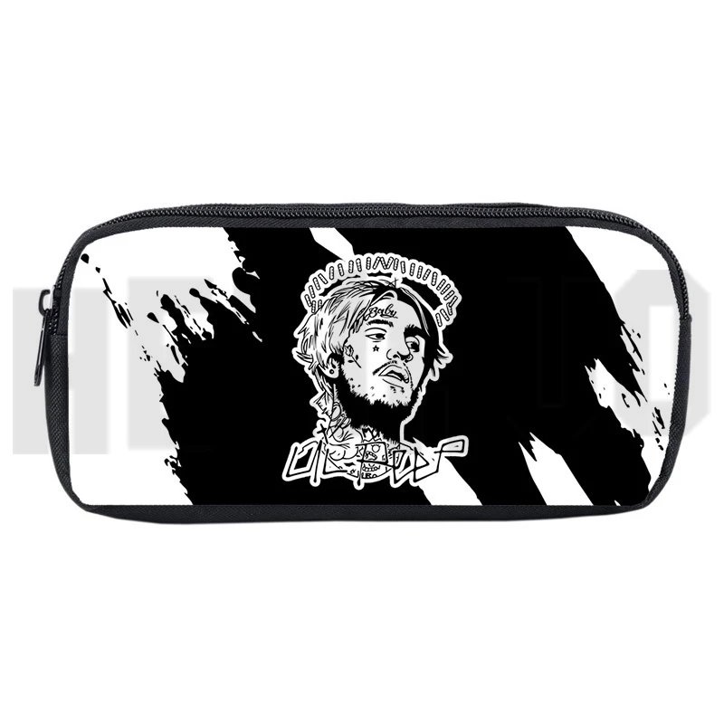 Модные искусственные косметички в стиле аниме Подростковый карандаш 3D хип-хоп Lil