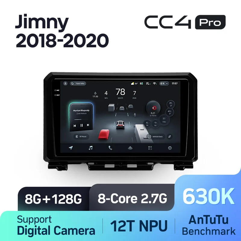 

TEYES Тиайс CC4 PRO Штатная магнитола For Сузуки Джимни JB64 For Suzuki Jimny JB64 2018 - 2020 автомагнитола 2 DIN DVD GPS CarPlay Android Auto мультимедиа автомобиля головное магнитола