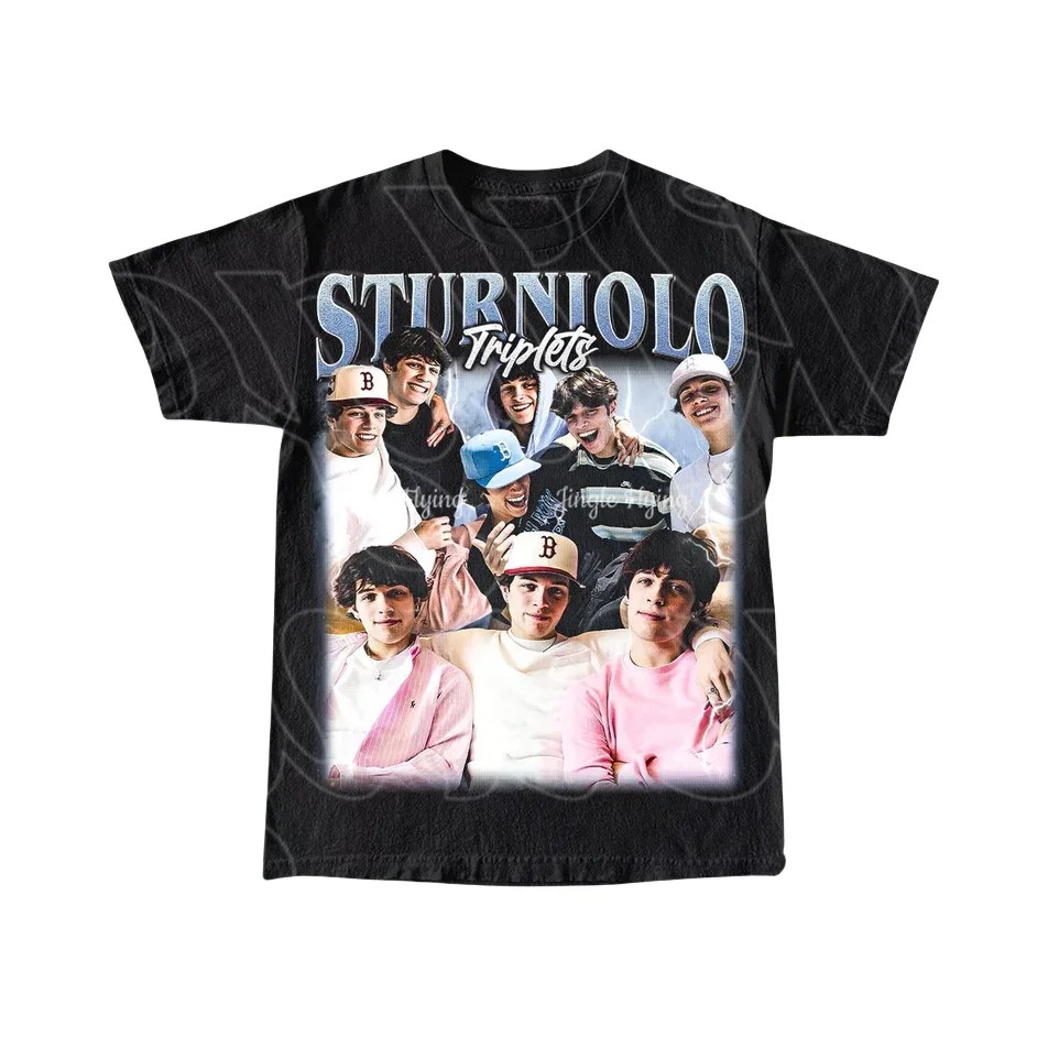 Ограниченная серия Sturniolo Triplets винтажная футболка подарок для женщин и мужчин