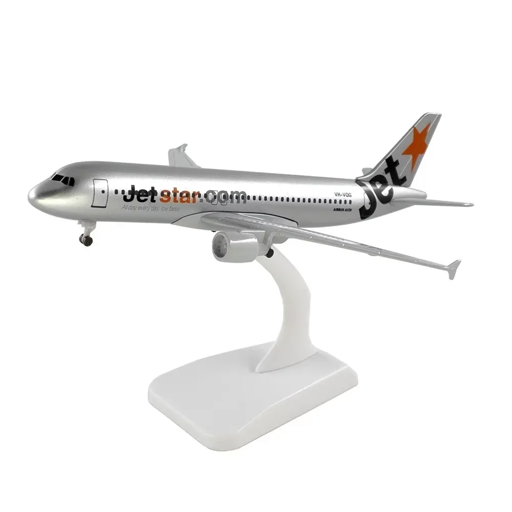 20 см A320 Jetstar Airlines модель 320 металлическая копия самолета материал из сплава 1:400