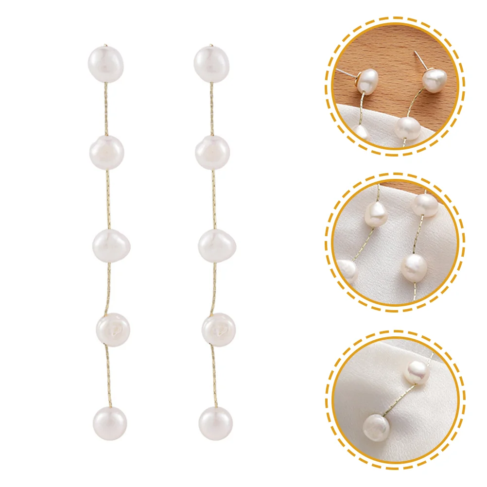 

Pearl Earrings for Women Pearl 1 Pair Wedding Holiday Pearl Earrings Dangle Earrings Earrings
