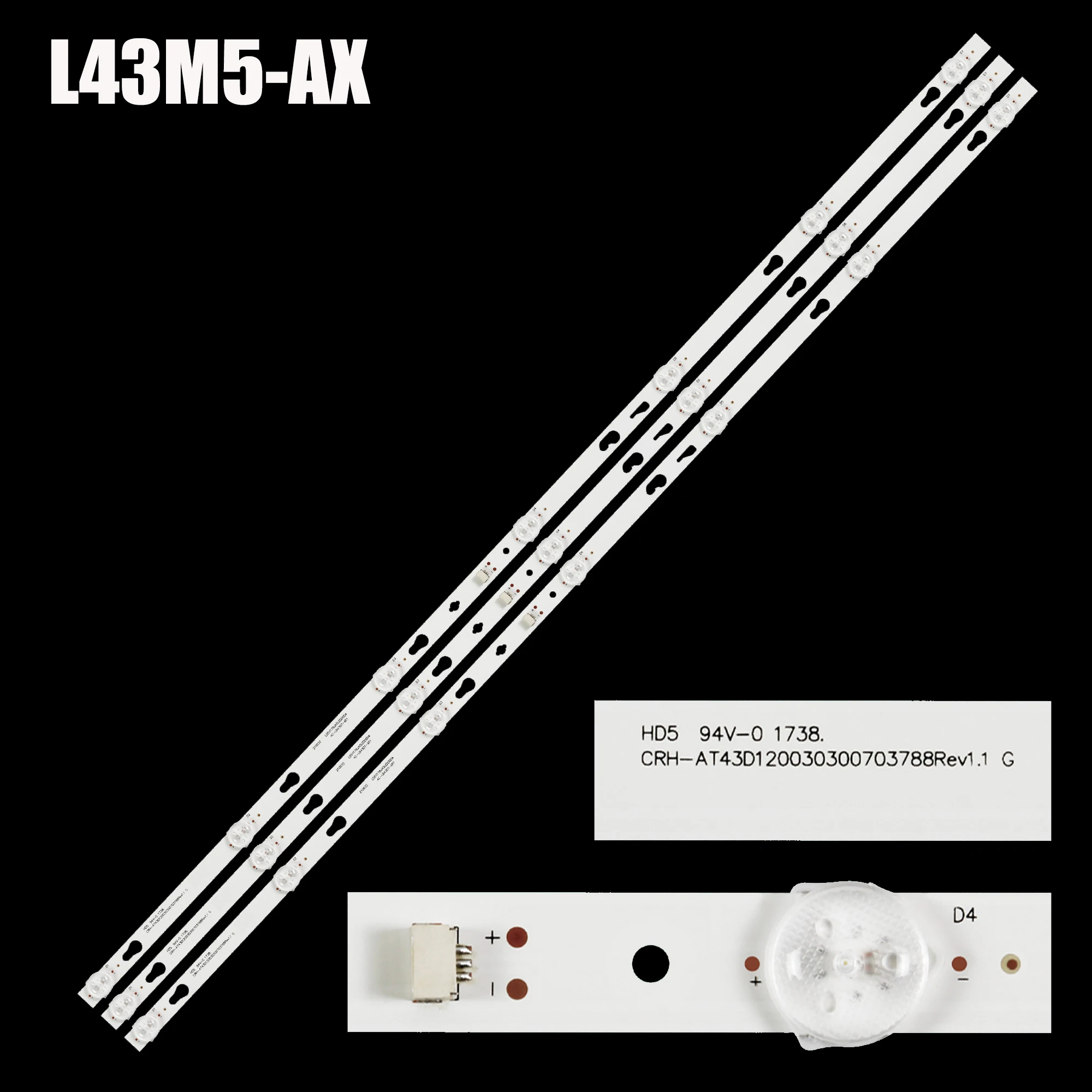 

Светодиодная лента для телевизора Hyundai JL.D43071330-004AS-M_V01