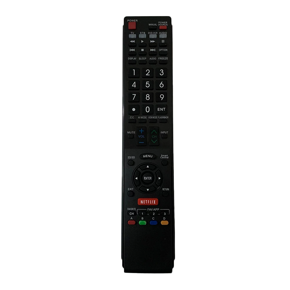

Remote Control For Sharp LC-60C6600U LC-60EQ10U LC-60LE660U LC-60SQ10 LC-60SQ10U LC-60SQ15U LC-60SQ17 LC-60SQ17U 4K UHD HDTV TV