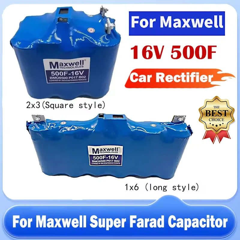 Автомобильный выпрямитель 16 В 500F2 7 3000F с балансировочной пластиной дисплей