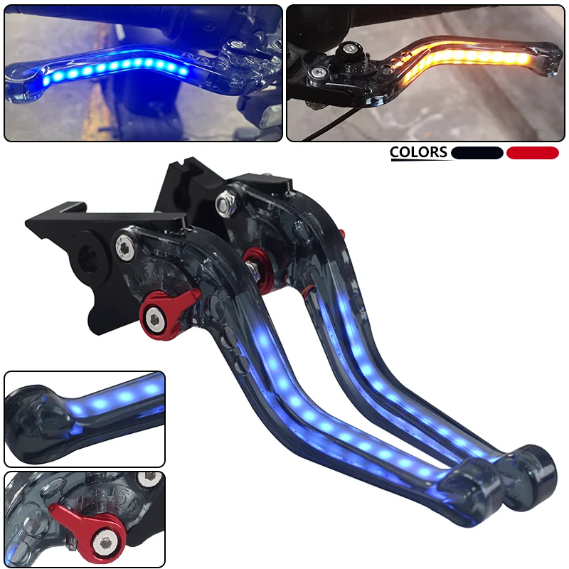 

Motorcycle Always-on Turn Signal Light Brake Clutch Lever Handlebar Grips Ends For Honda CB650R NC750X/S CB 650R NC 750X/750S