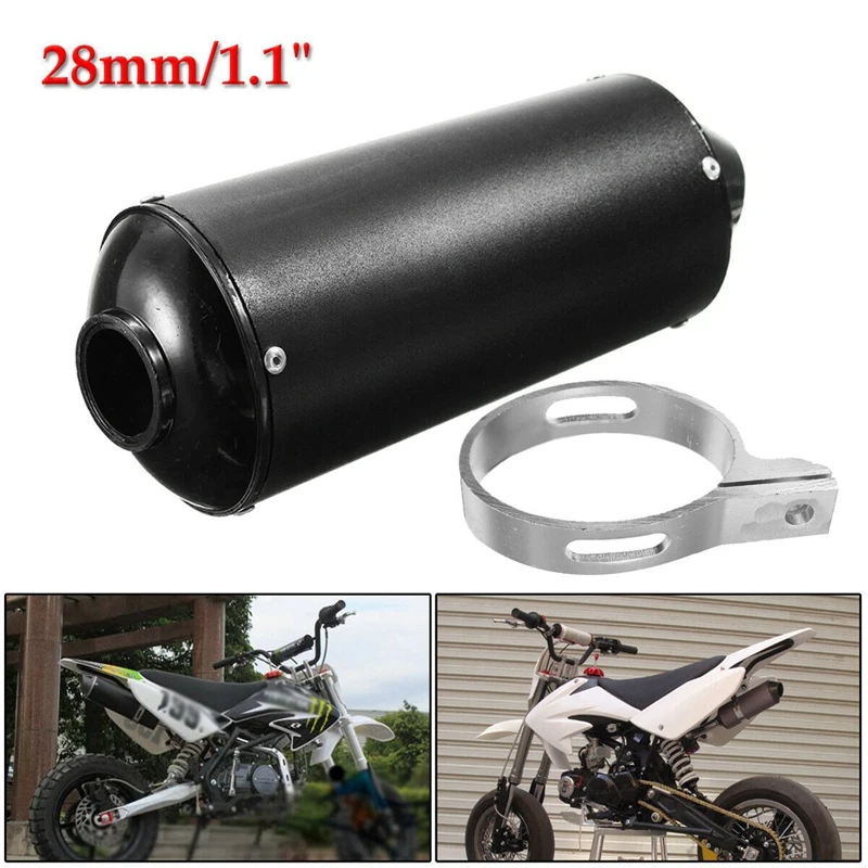 1.1Inch 28mm Exhaust Pipe Muffler Clamp for 50Cc 110 125Cc Quad Dirt Pit Bike ATV |